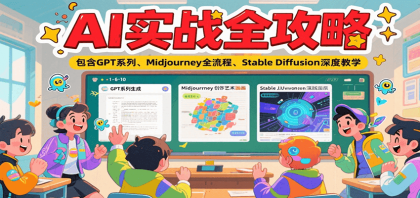 AI实战全攻略，包含GPT系列、Midjourney全流程、Stable Diffusion深度教学-颜夕资源网-第17张图片