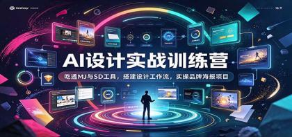AI设计实战训练营:吃透MJ与SD工具,搭建设计工作流,实操品牌海报项目-颜夕资源网-第23张图片 AI设计实战训练营:吃透MJ与SD工具,搭建设计工作流,实操品牌海报项目