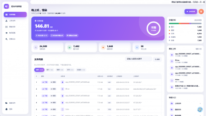 彩虹外链网盘二开美化版惜染