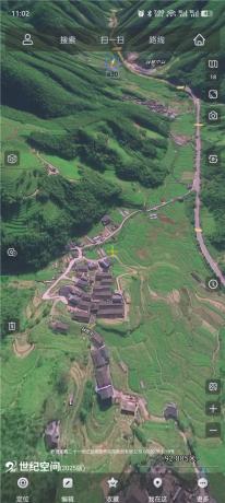 奥维互动地图10.6.3.34516 卫星实景 三维地图 可看到你家屋顶