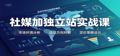 社媒加独立站实战课:市场环境选品定价,社媒运营建站,私域网红营销教学-颜夕资源网-第23张图片 社媒加独立站实战课:市场环境选品定价,社媒运营建站,私域网红营销教学