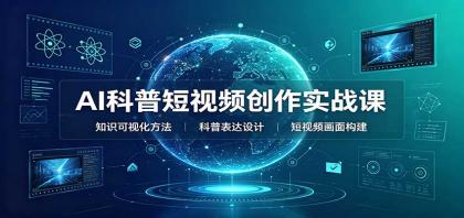 AI科普短视频创作实战课:配套要点文档,文案与视频提示词模板教学-颜夕资源网-第23张图片 AI科普短视频创作实战课:配套要点文档,文案与视频提示词模板教学