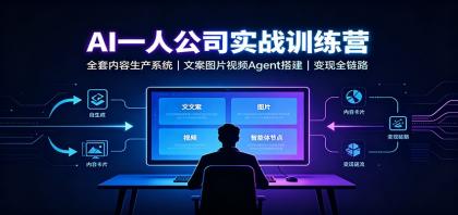 AI创作一人公司实战训练营:全套内容生产系统,文案图片视频Agent搭建变现全链路-颜夕资源网-第16张图片 AI创作一人公司实战训练营:全套内容生产系统,文案图片视频Agent搭建变现全链路