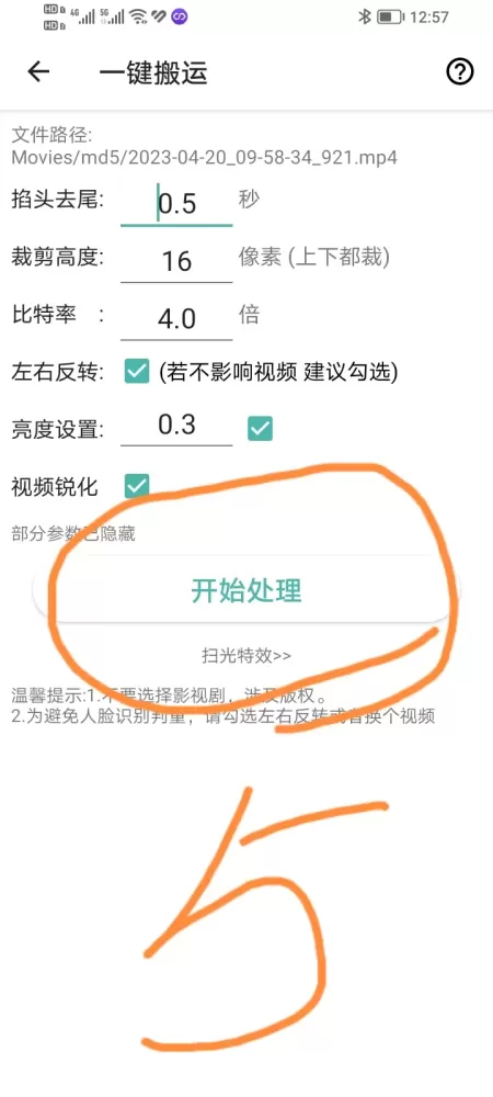 手机版视频，二创去重APP（破解版）
