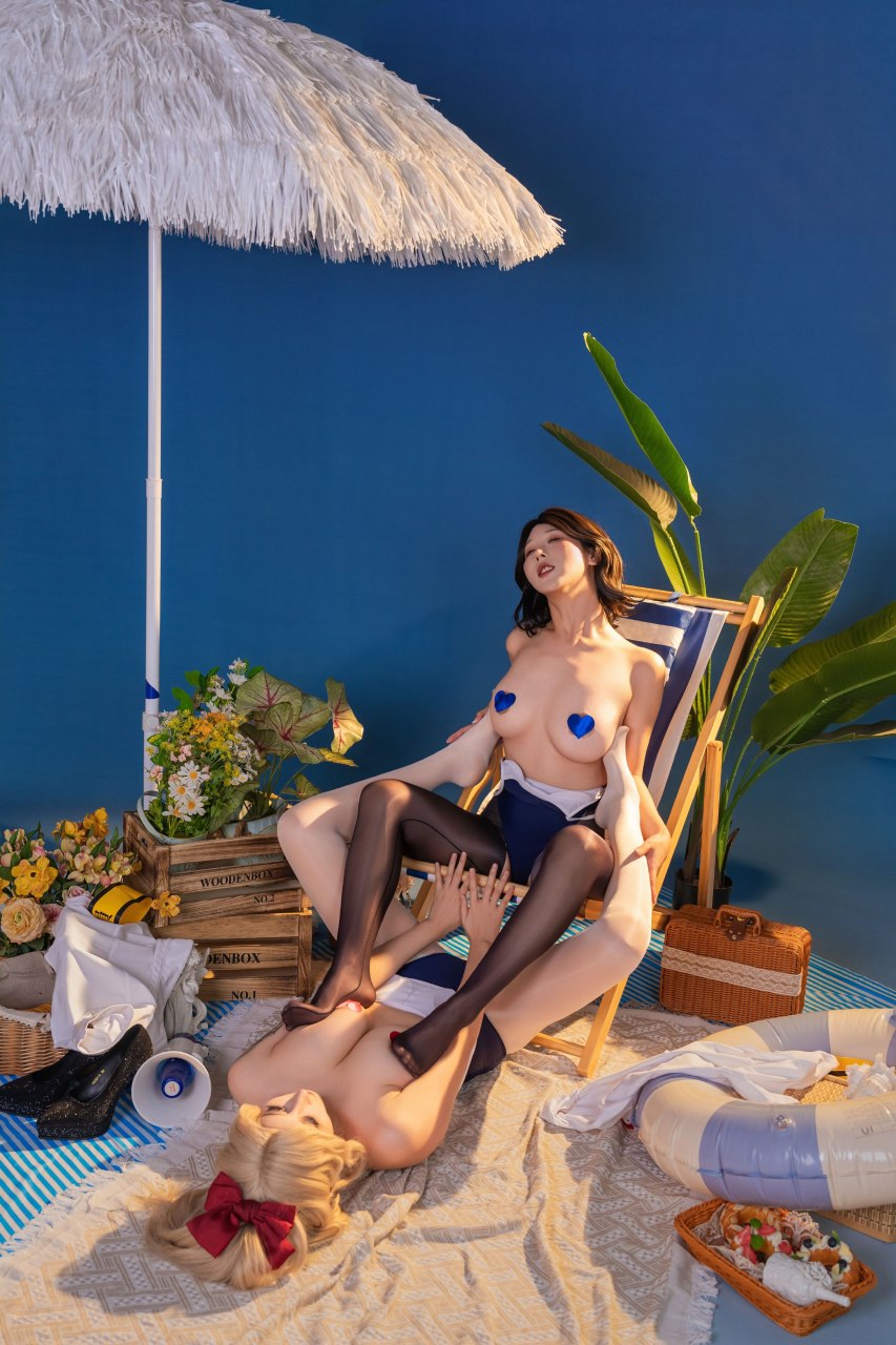 好图欣赏-奈汐酱nice&amp;奶桃 夏纪