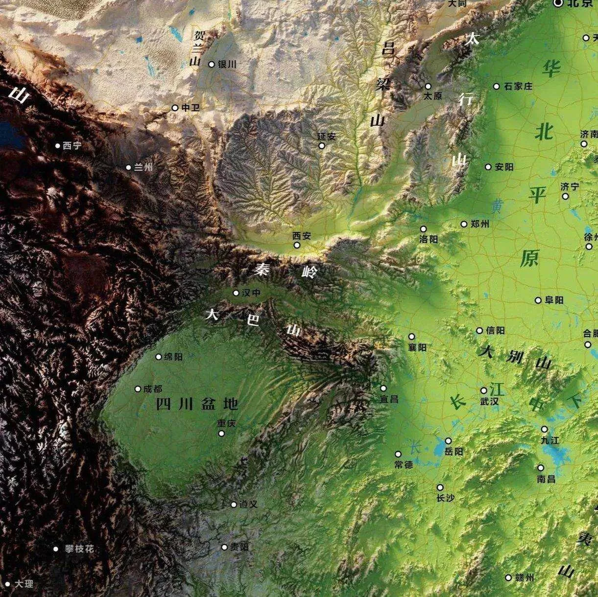 3D立体中国地图和世界地图，三维立体中国地图