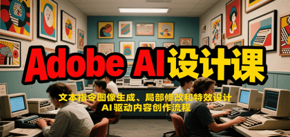 Adobe AI设计课：文本指令图像生成、局部修改和特效设计，AI驱动内容创作流程-颜夕资源网-第19张图片