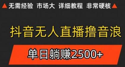 抖音无人直播6.0 简单无脑可矩阵 每天两小时轻松躺赚500+-颜夕资源网-第14张图片