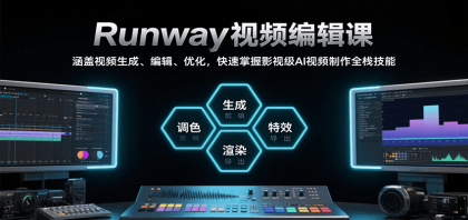Runway视频编辑课，涵盖视频生成、编辑、优化，快速掌握影视级AI视频制作全栈技能-颜夕资源网-第19张图片