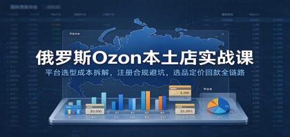 俄罗斯Ozon本土店实战课:平台选型成本拆解,注册合规避坑,选品定价回款全链路-颜夕资源网-第24张图片 俄罗斯Ozon本土店实战课:平台选型成本拆解,注册合规避坑,选品定价回款全链路